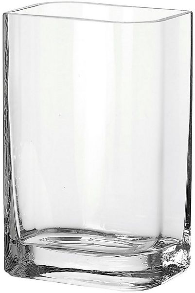 LEONARDO Tischvase Dekovase LUCCA, aus Glas, handgefertigt (1 St), rechteck günstig online kaufen