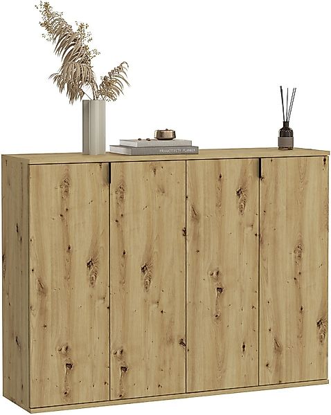 INOSIGN Garderoben-Set "Trondheim, Breite 122 cm, best. aus 2 Kommoden, 4 T günstig online kaufen
