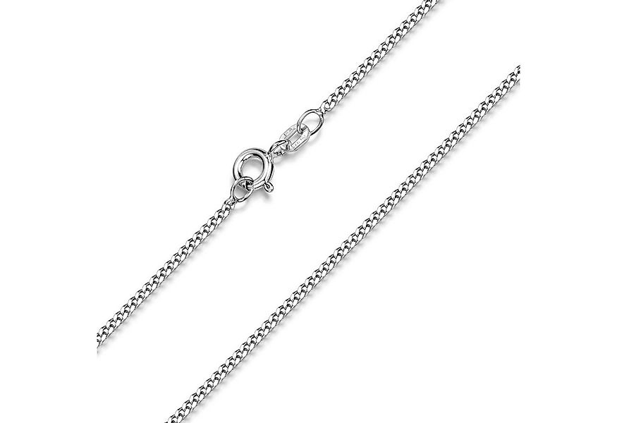 Materia Kette ohne Anhänger Panzerkette 1,7mm breit rhodiniert K78, aus 925 günstig online kaufen