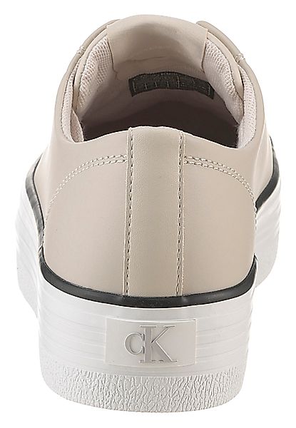 Calvin Klein Jeans BOLD VULC FLATF LOW LTH IN Sneaker, Halbschuh, Schnürsch günstig online kaufen
