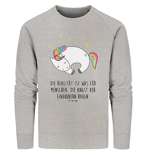 Mr. & Mrs. Panda Longpullover Einhorn Nacht Größe XXL - Heather Grey - Gesc günstig online kaufen