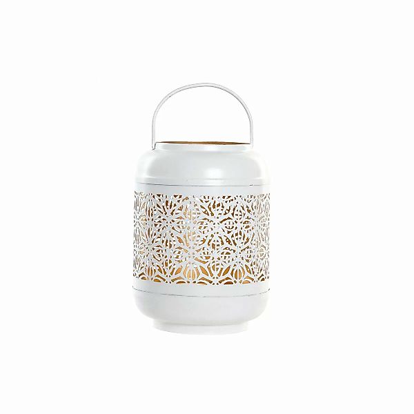 Lanterne Dkd Home Decor Golden Aluminium Weiß (15 X 15 X 20 Cm) günstig online kaufen
