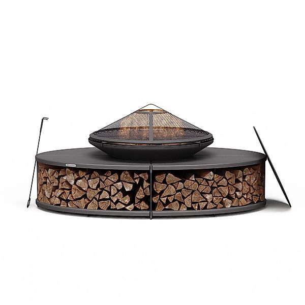 blumfeldt Feuerschale Firebowl, (Set, Set), Garten günstig online kaufen