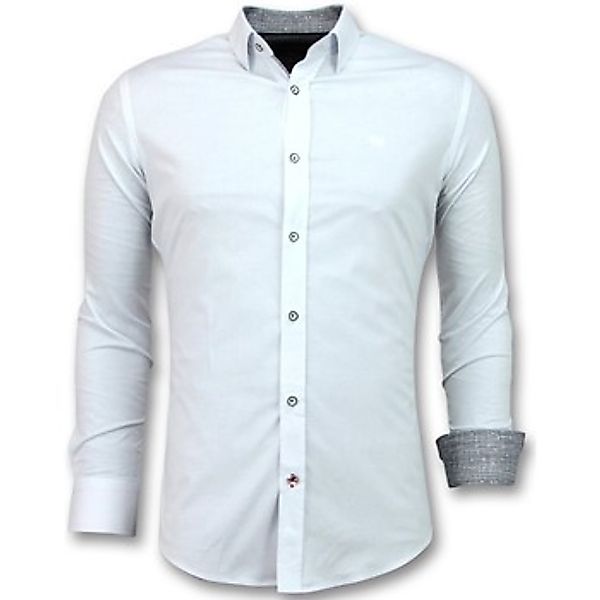 Tony Backer  Hemdbluse Hemd Elegant Bluse Stretch günstig online kaufen