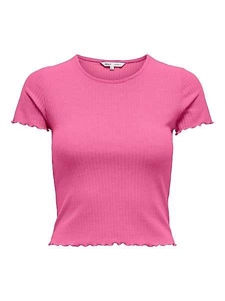 ONLY Rundhalsshirt ONLEMMA S/S SHORT TOP günstig online kaufen