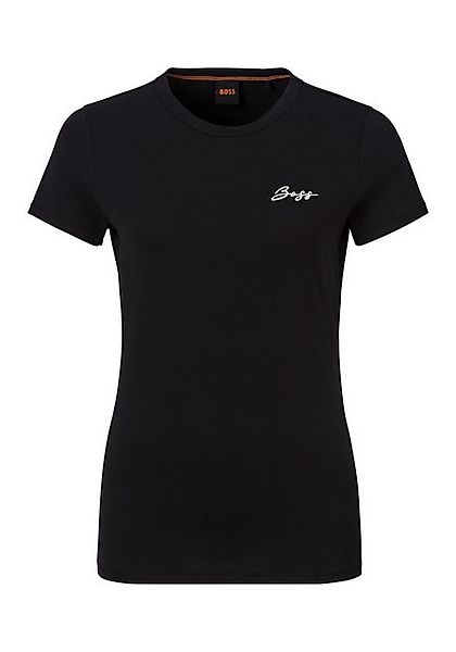 BOSS ORANGE T-Shirt "Elogo0 Premium Damenmode", mit Graphic Details günstig online kaufen