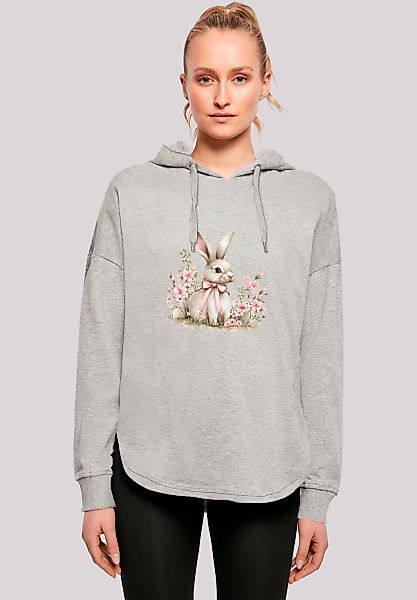 F4NT4STIC Kapuzenpullover "Niedlicher Osterhase mit Blumen" Premium Qualitä günstig online kaufen