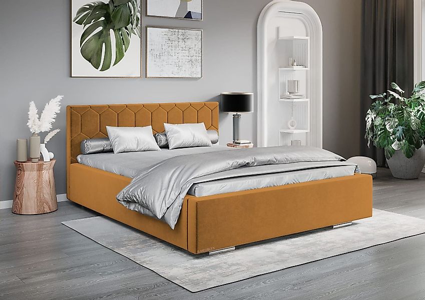 MOEBLO Polsterbett Bett 02 (Double Doppelbett günstig online kaufen