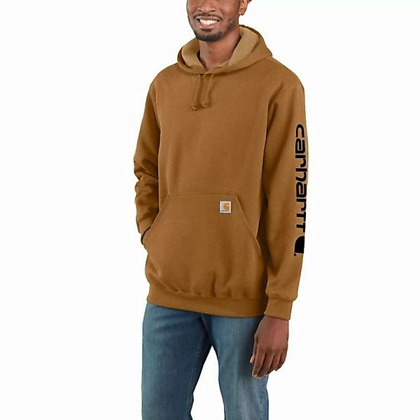 Carhartt Kapuzenpullover Carhartt SLEEVE LOGO HOODED SWEATSHIRT K288 (1-tlg günstig online kaufen