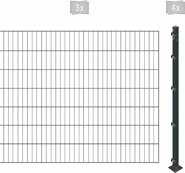 Arvotec Einstabmattenzaun "ESSENTIAL 140 zum Einbetonieren", Zaunhöhe 140 c günstig online kaufen