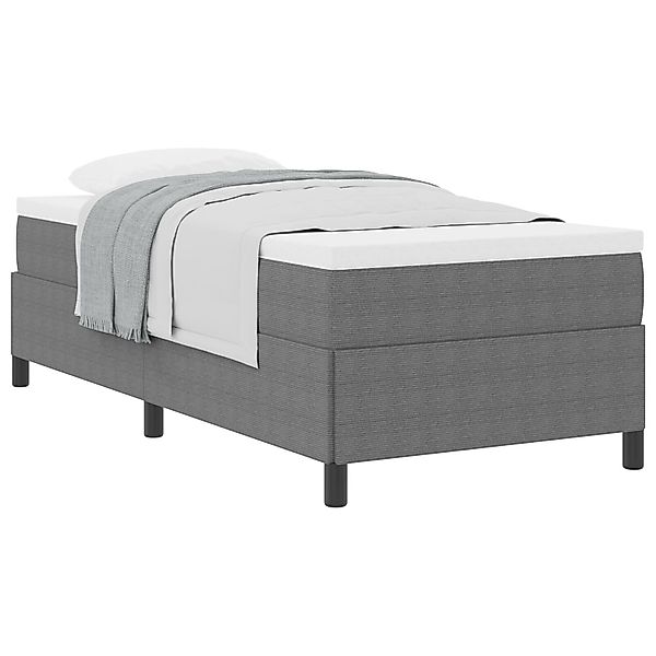 vidaXL Bett Bettgestell Hellgrau 80x200 cm günstig online kaufen
