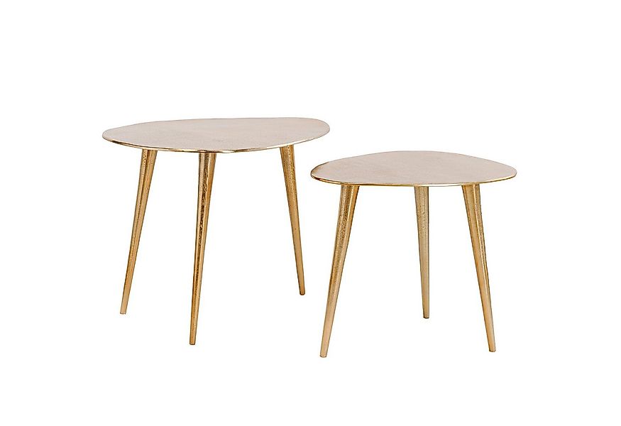 riess-ambiente Couchtisch ELEMENTS 50cm gold (Set, 2-St), Wohnzimmer · Meta günstig online kaufen