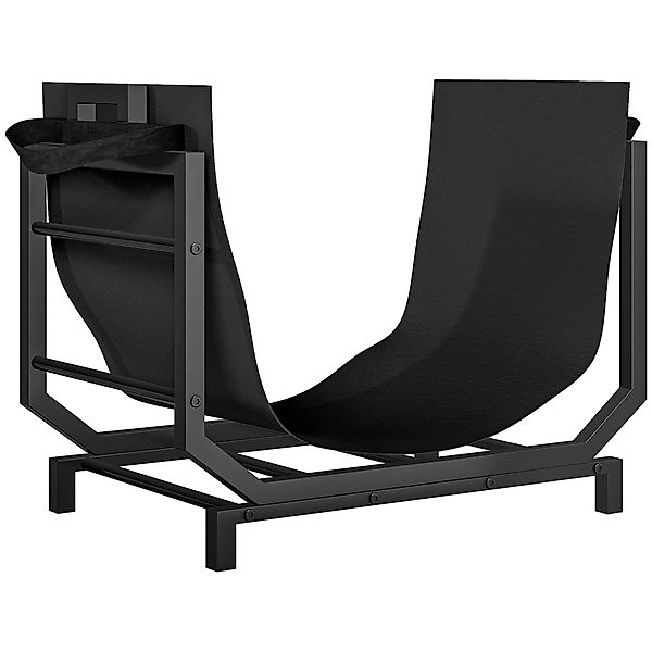 Outsunny Kaminholzregal für innen 53 x 33 x 43 cm erhöhtes Brennholzregal m günstig online kaufen