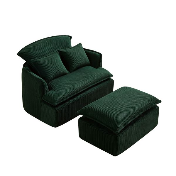 STILVORA Sitzsack Relaxsessel Cord Lazy sofa günstig online kaufen