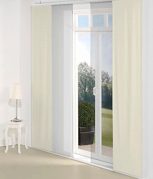 Wirth Schiebegardine "Berwick" Paneelwagen 1 Stk. tlg. günstig online kaufen