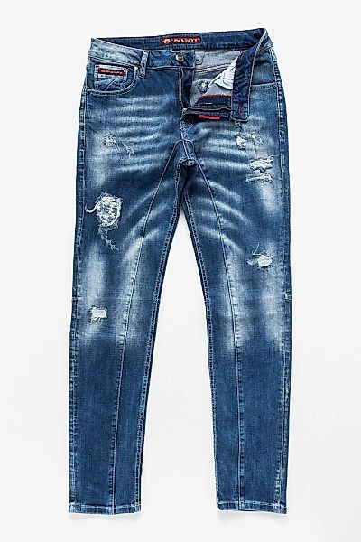 Cipo & Baxx 5-Pocket-Jeans "Hose", mit modischen Applikationen günstig online kaufen