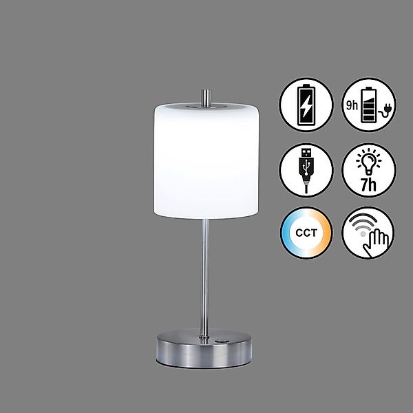 easy! BY FHL LED Tischleuchte »Riva«, 1 flammig, Leuchtmittel LED-Modul   L günstig online kaufen