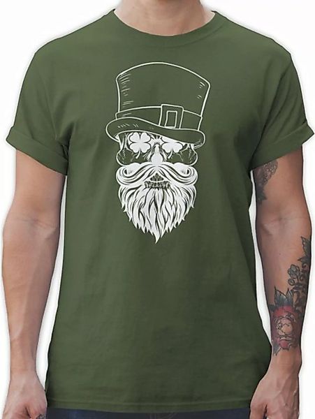 Shirtracer T-Shirt Irish Totenkopf St. Patricks Day günstig online kaufen