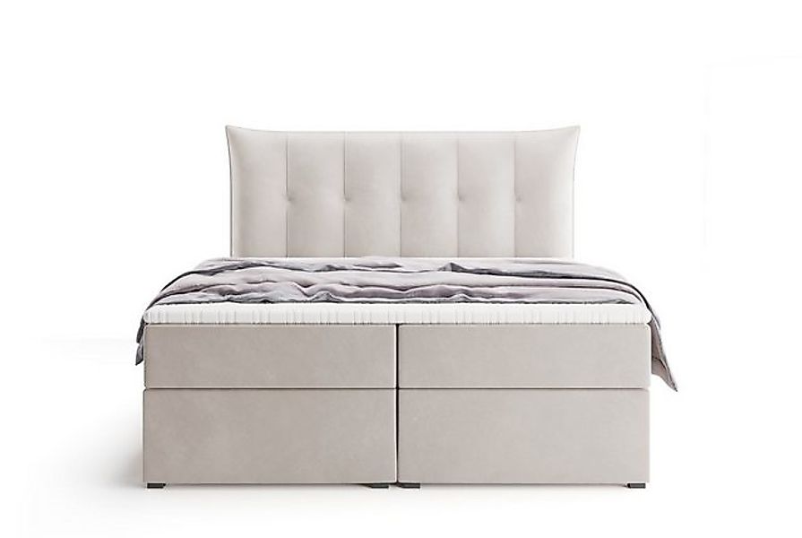 Labett Boxspringbett mit Bettkasten & H3/H4 Matratze PREMIUM 10, 160x200 18 günstig online kaufen