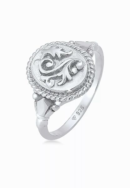 Elli Fingerring Vintage Ornament Design 925 günstig online kaufen