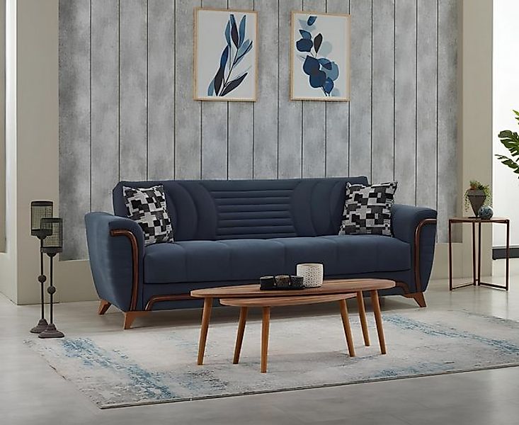 JVmoebel 3-Sitzer Polstersofa Couch 3 Sitzer Dreisitzer Sofa Stoffsofa Couc günstig online kaufen