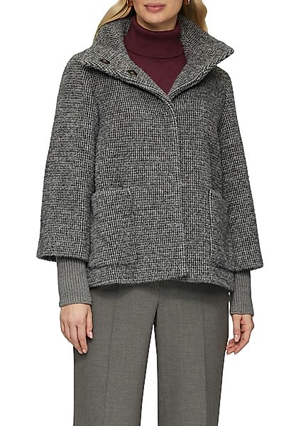 s.Oliver BLACK LABEL Outdoorjacke, ohne Kapuze, kurz, mit extra hohem Krage günstig online kaufen