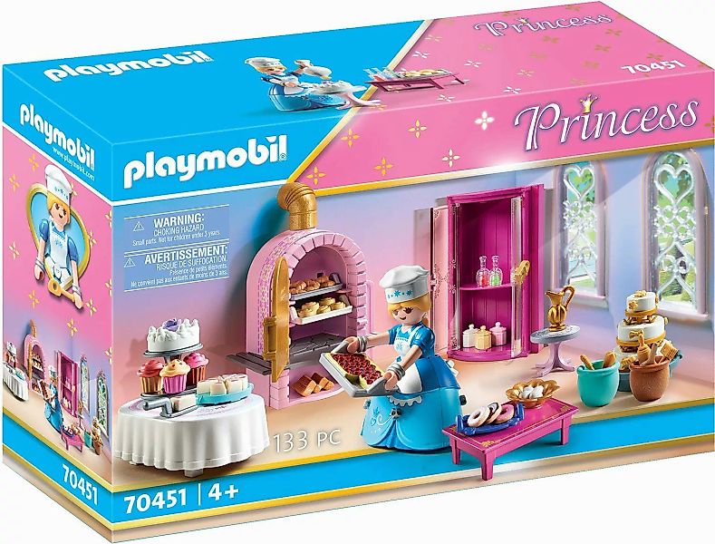 Playmobil® Schlosskonditorei (70451), Princess Konstruktions-Spielset, (133 günstig online kaufen