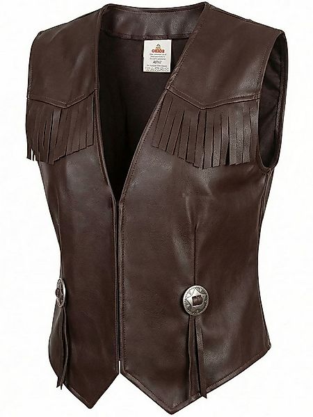Orlob Kostüm Cowgirl Weste braun Damen günstig online kaufen