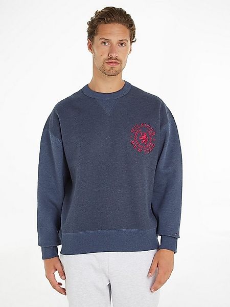 Tommy Hilfiger Sweatshirt SMALL CREST CREWNECK mit Logo-Stickerei auf der B günstig online kaufen