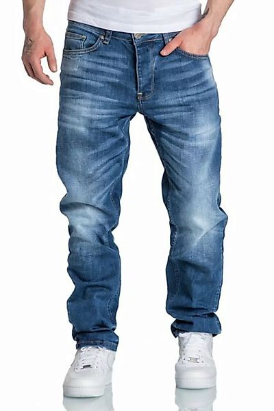 Amaci&Sons Straight-Jeans KANSAS Regular Fit Destroyed Jeans günstig online kaufen