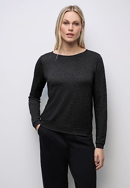 STREET ONE Langarmshirt aus softem Materialmix günstig online kaufen