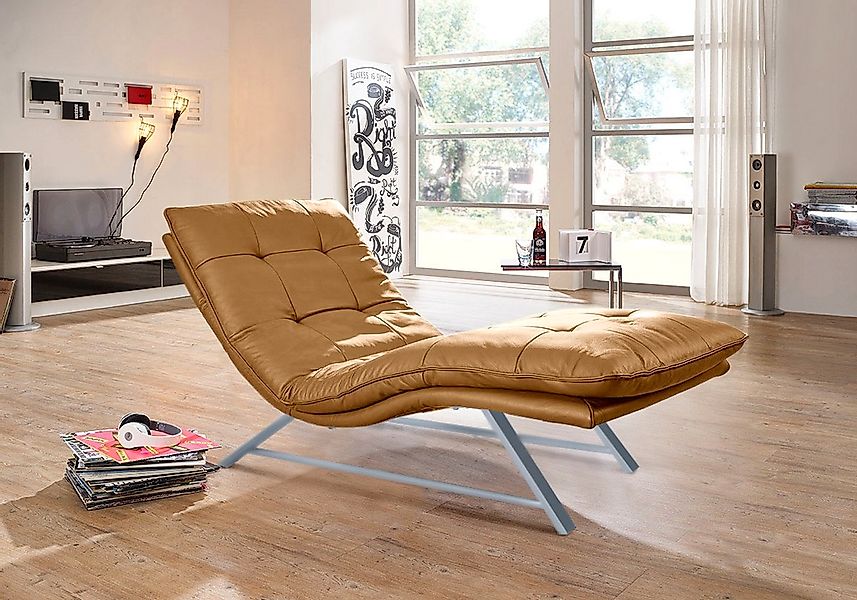 W.SCHILLIG Relaxliege »daily dreams«, in Waffelkissen-Optik, wahlweise mit günstig online kaufen