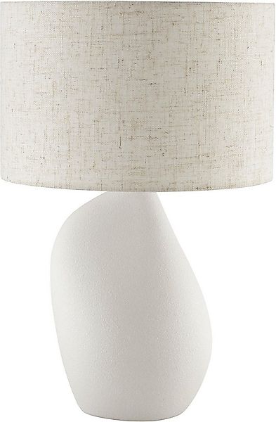 OTTO home Tischleuchte Nyllor, ohne Leuchtmittel, Keramikfuß organische For günstig online kaufen