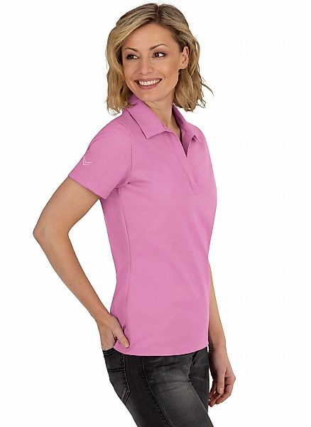 Trigema Poloshirt "TRIGEMA Poloshirt ohne Knopfleiste" 1 Stk. günstig online kaufen
