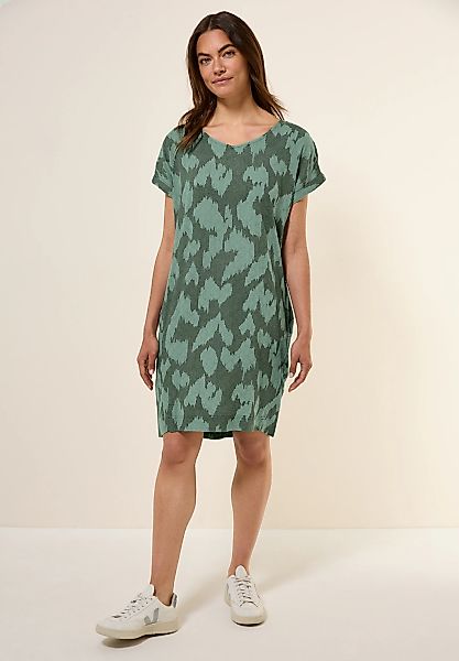 Cecil Shirtkleid Eingrifftaschen mit allover Print günstig online kaufen