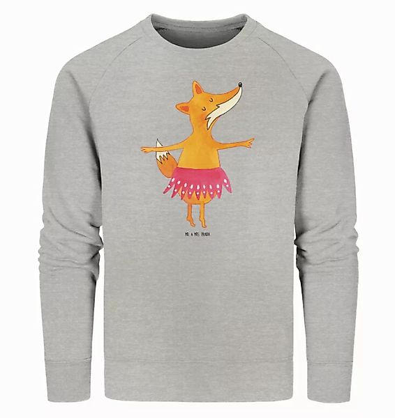 Mr. & Mrs. Panda Longpullover Größe XXL Fuchs Ballerina - Heather Grey - Ge günstig online kaufen