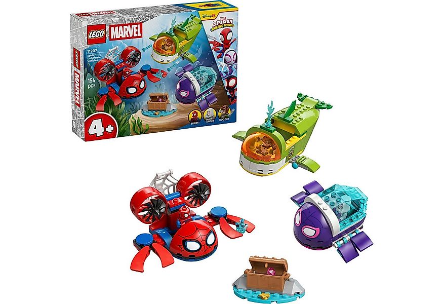 LEGO® Spidey: Unterwasserfahrzeuge (11207), LEGO Spidey Konstruktionsspiels günstig online kaufen