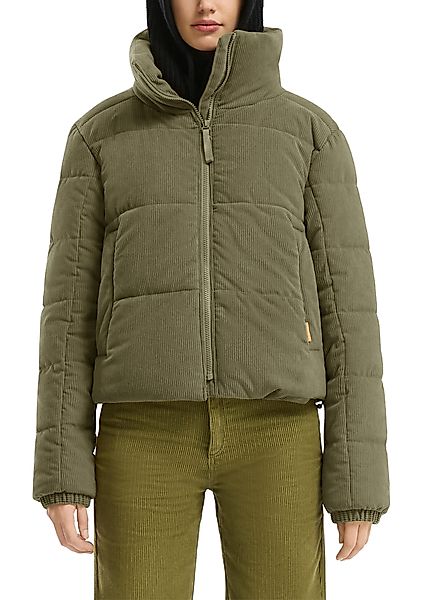 QS Steppjacke kurz, aus Cord und günstig online kaufen