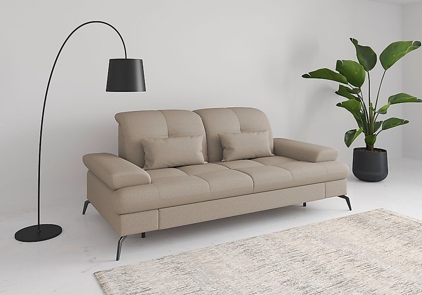 sit&more 2,5-Sitzer "Amica, inkl. Sitztiefenverstellung und Armteilverstell günstig online kaufen