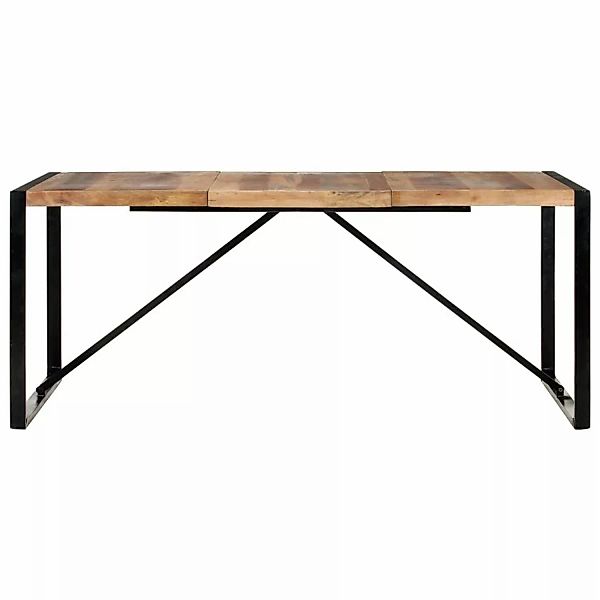 Esstisch 180x90x75 Cm Massivholz Mit Palisander-finish günstig online kaufen