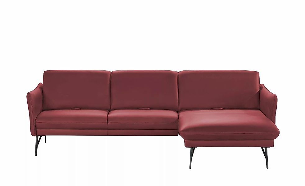 himolla Ecksofa Leder  1928 ¦ rot ¦ Maße (cm): B: 280 H: 83 T: 175.0 Polste günstig online kaufen