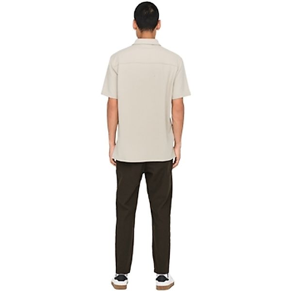 Only & Sons   Hemdbluse Hemd Newkodyl Kurzarmhemd günstig online kaufen