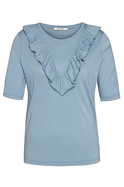 wunderwerk Rundhalsshirt Volant tee günstig online kaufen