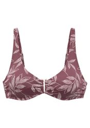 LASCANA Bügel-Bikini-Top Apart, mit goldfarbigen Accessoire günstig online kaufen