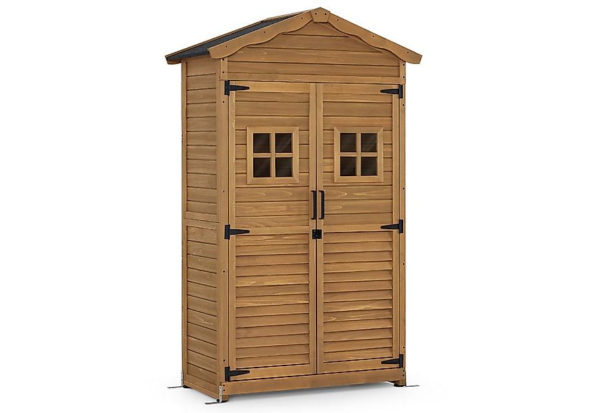 MCombo Gerätehaus M MCombo Gartenschrank Gartenhaus Outdoor Holz,57×109×180 günstig online kaufen