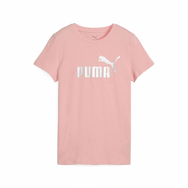 PUMA T-Shirt "ESS METALLIC No. 1 Logo T-Shirt Damen" günstig online kaufen