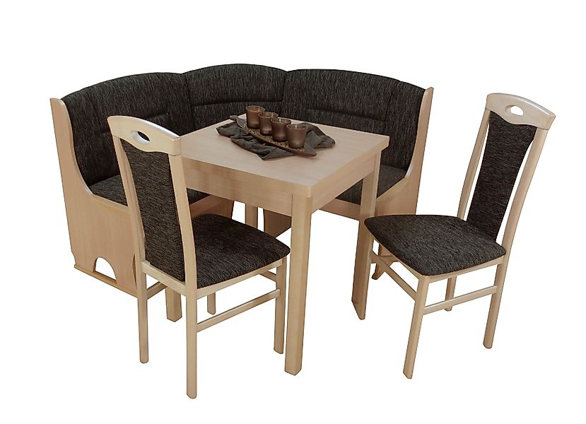 möbel-direkt.de Eckbankgruppe Madrid 4tlg. Set (Stauraumeckbank, günstig online kaufen