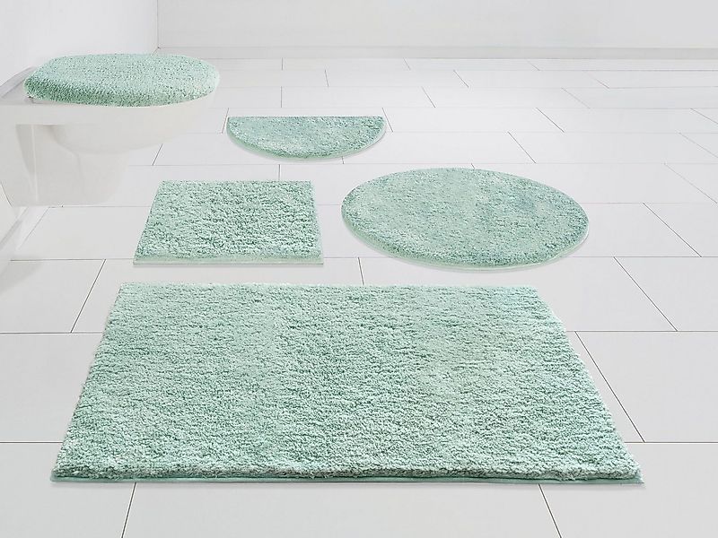 my home Badematte Jos, Badvorleger, Badezimmer Teppich, Höhe 22 mm, rutschh günstig online kaufen