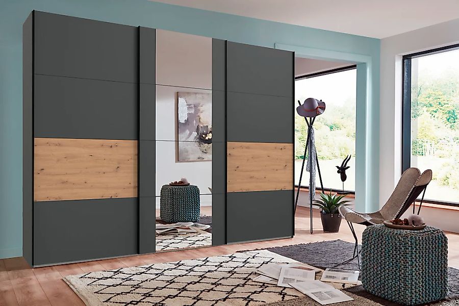 Wimex Schwebetürenschrank "Barmbek Schlafzimmerschrank Garderobenschrank" K günstig online kaufen