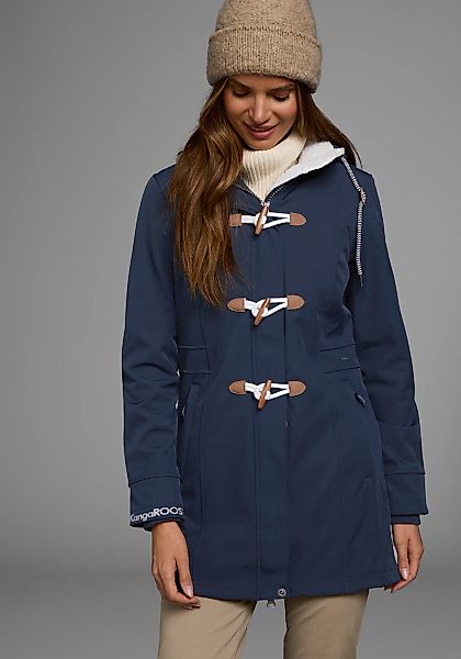 KangaROOS Softshelljacke, mit Kapuze, figurbetonte Passform, normaler Schni günstig online kaufen